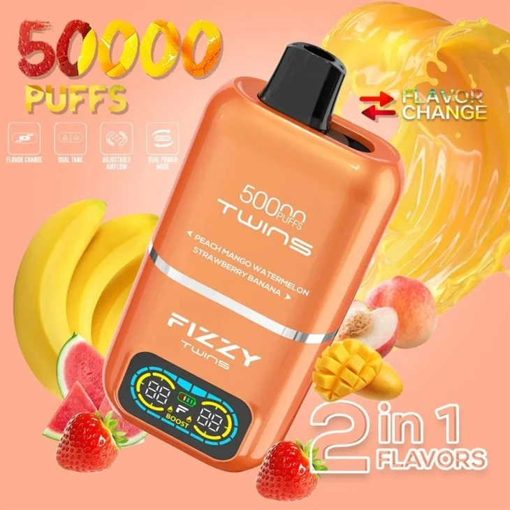 peach mango watermelon & strawberry banana